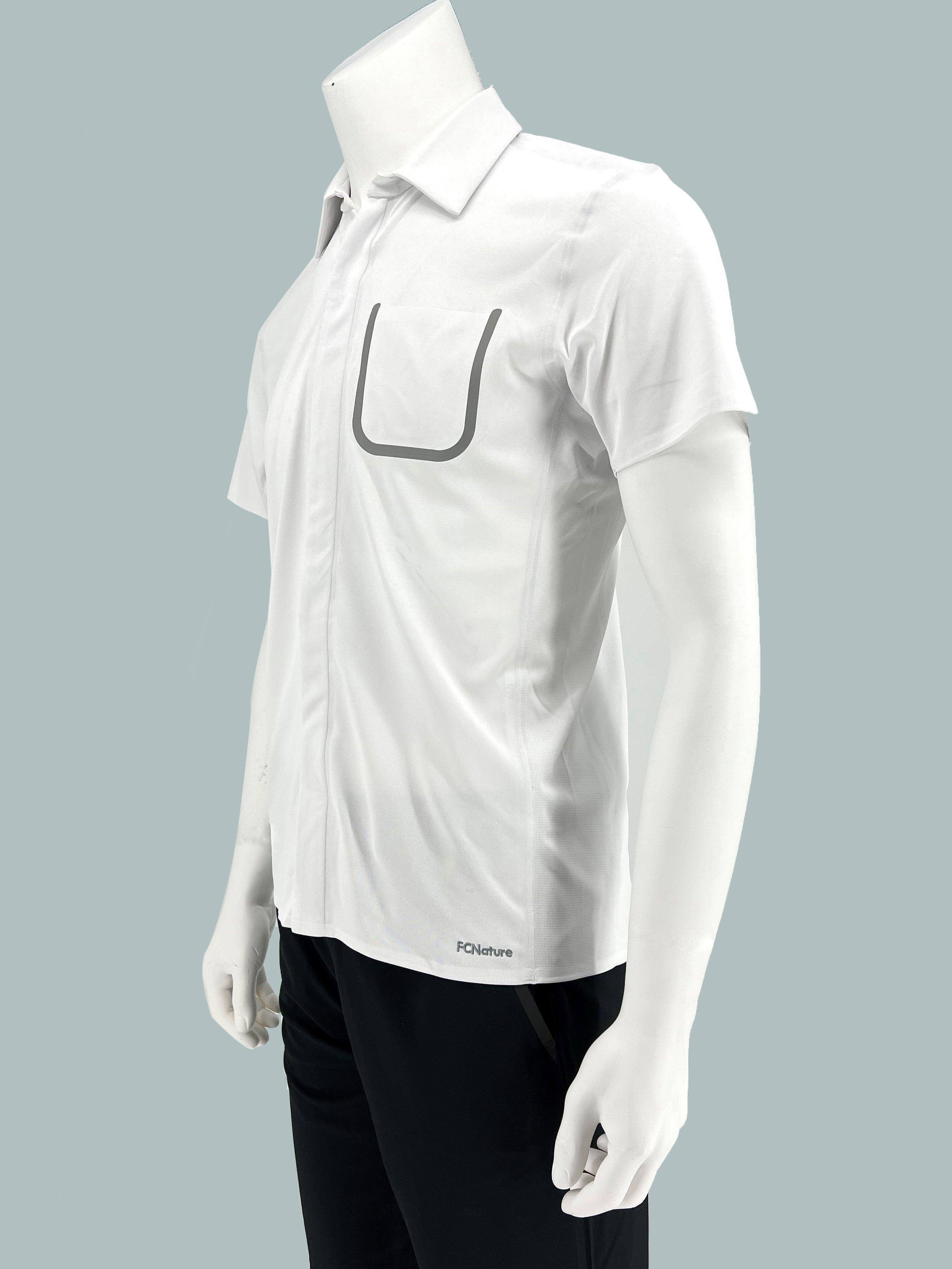 Sweat Invisible Men's Half Sleeve Shirt