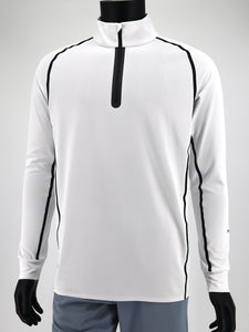 Sweat Invisible Long Sleeve Zip up Shirt